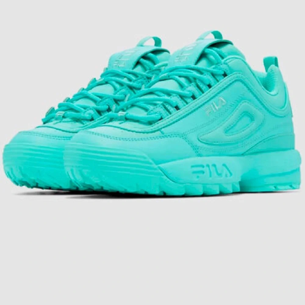 Fila Disruptors 2 leather sneakers, Aruba blue